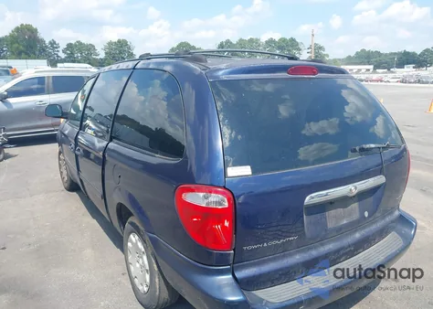 2004 Chrysler Town & Country Lx из США, поврежденный, VIN 2C4GP44R74R619510